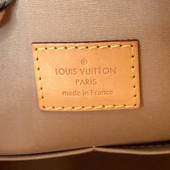 LOUIS VUITTON Monogram Vernis Alma Hand Bag Golden COA incl. - Picture 13 of 16